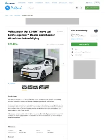 Prikbord advertorial